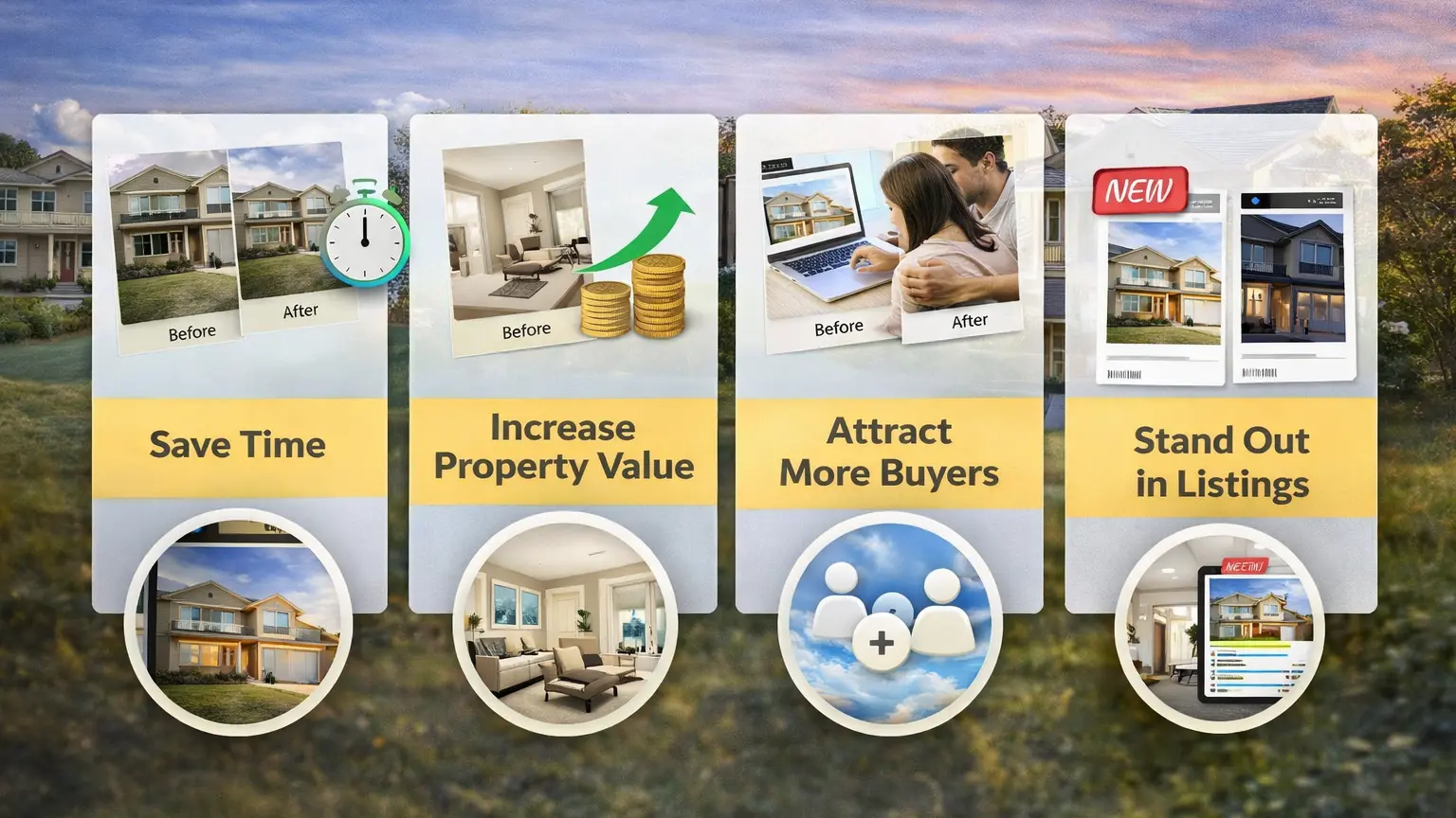 Benefits of Real Estate Photo Editing Services