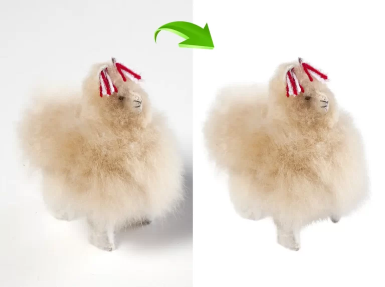 Alpha channel masking for product image