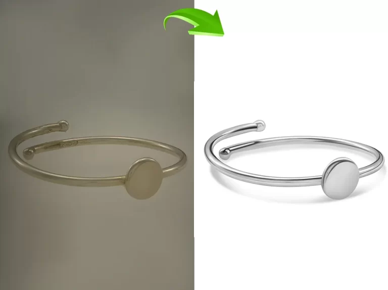 High-quality jewellery retouching with polished finish and color accuracy