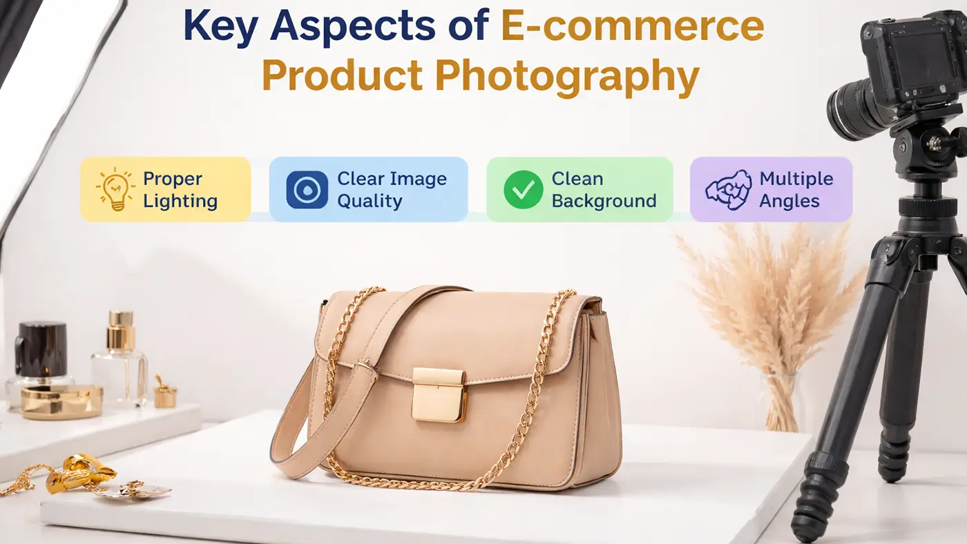 Key Aspects of Ecommerce Product Photography