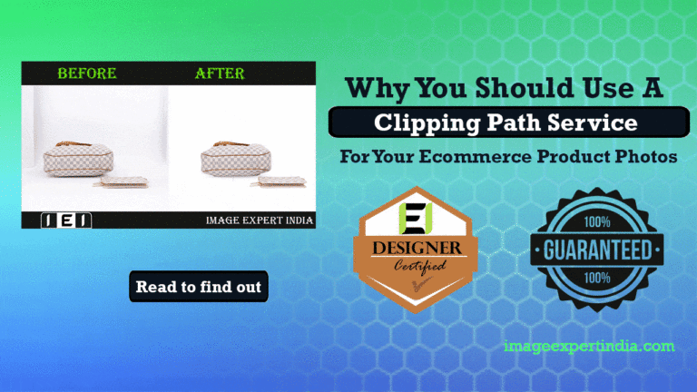 "Reasons to use a clipping path service for e-commerce product photos"