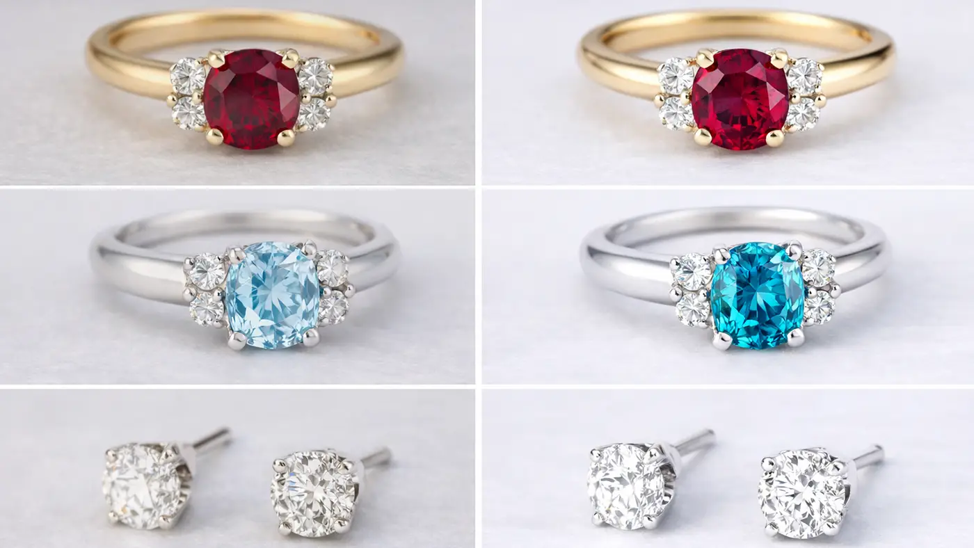 Tips for Jewelry Color correction