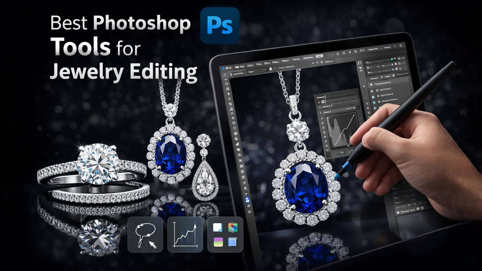 Best Photoshop Tools for Jewelry Editing