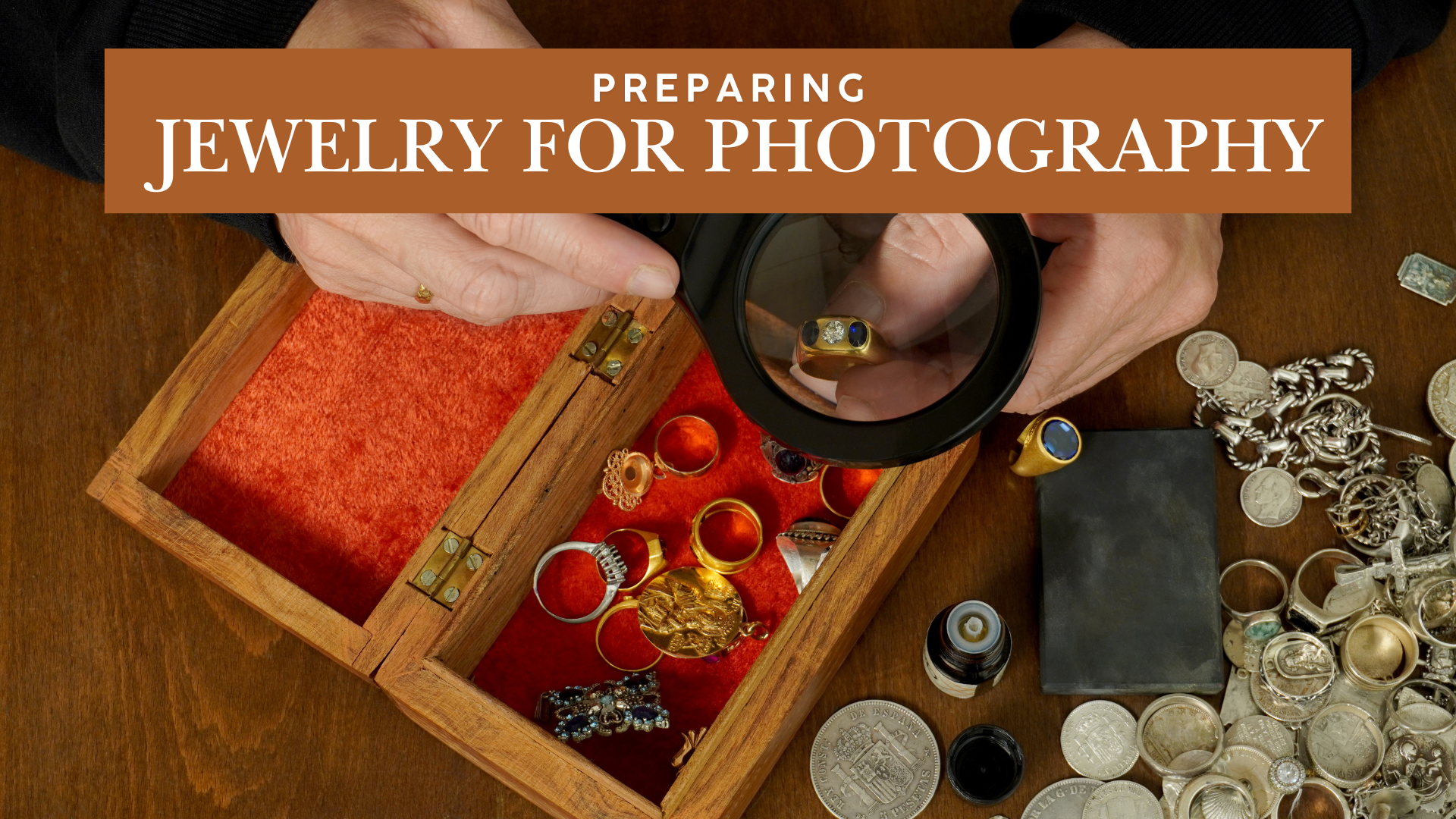 Jewelry photography retouching
