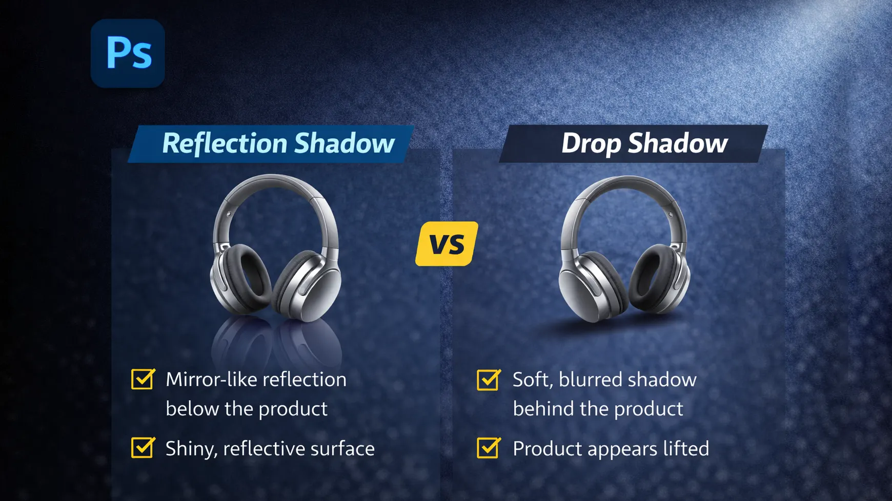 reflection shadow in photoshop