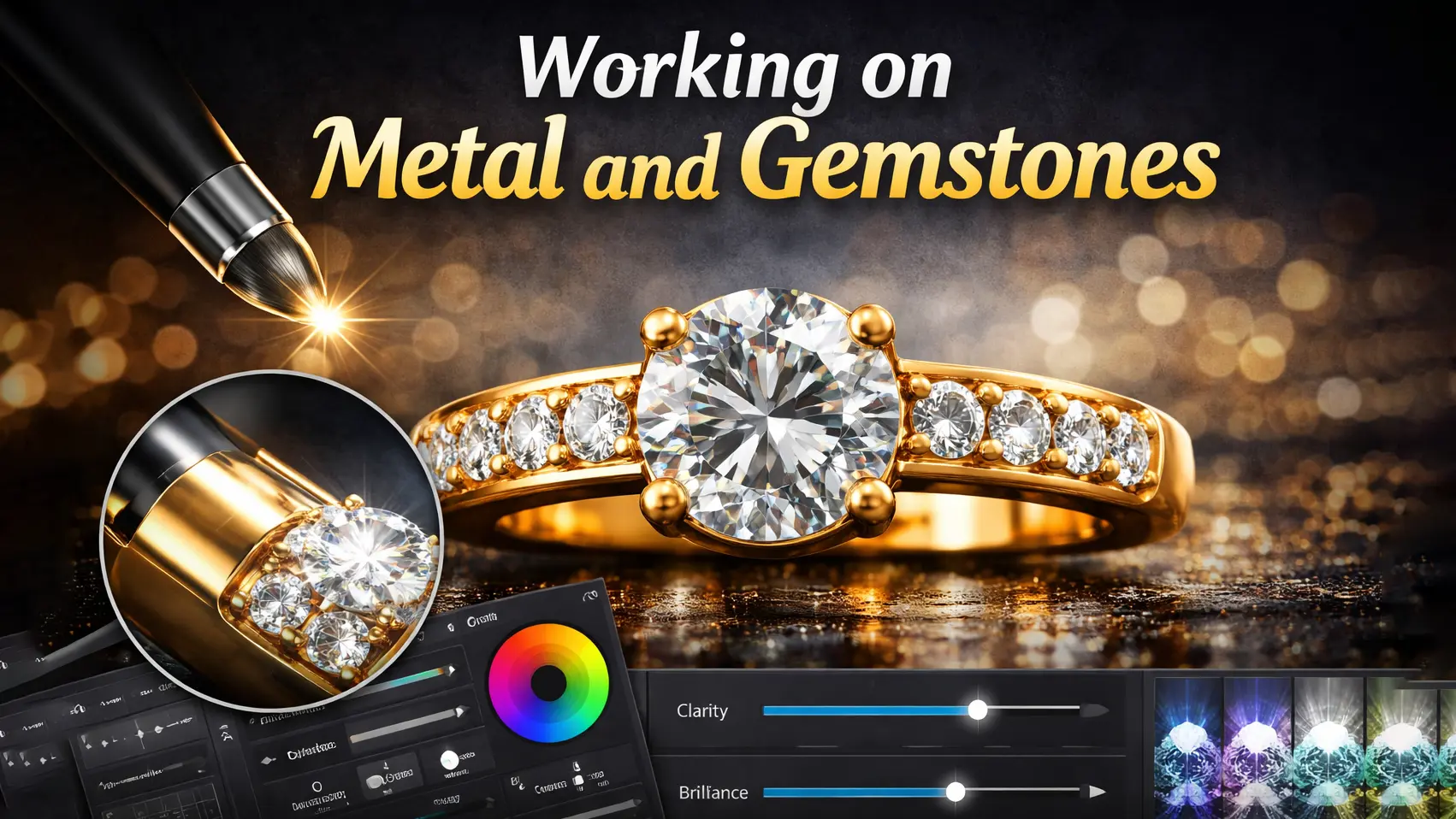 Working on Metal and Gemstones