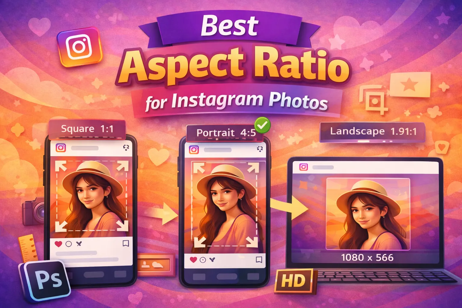 resize pictures for instagram