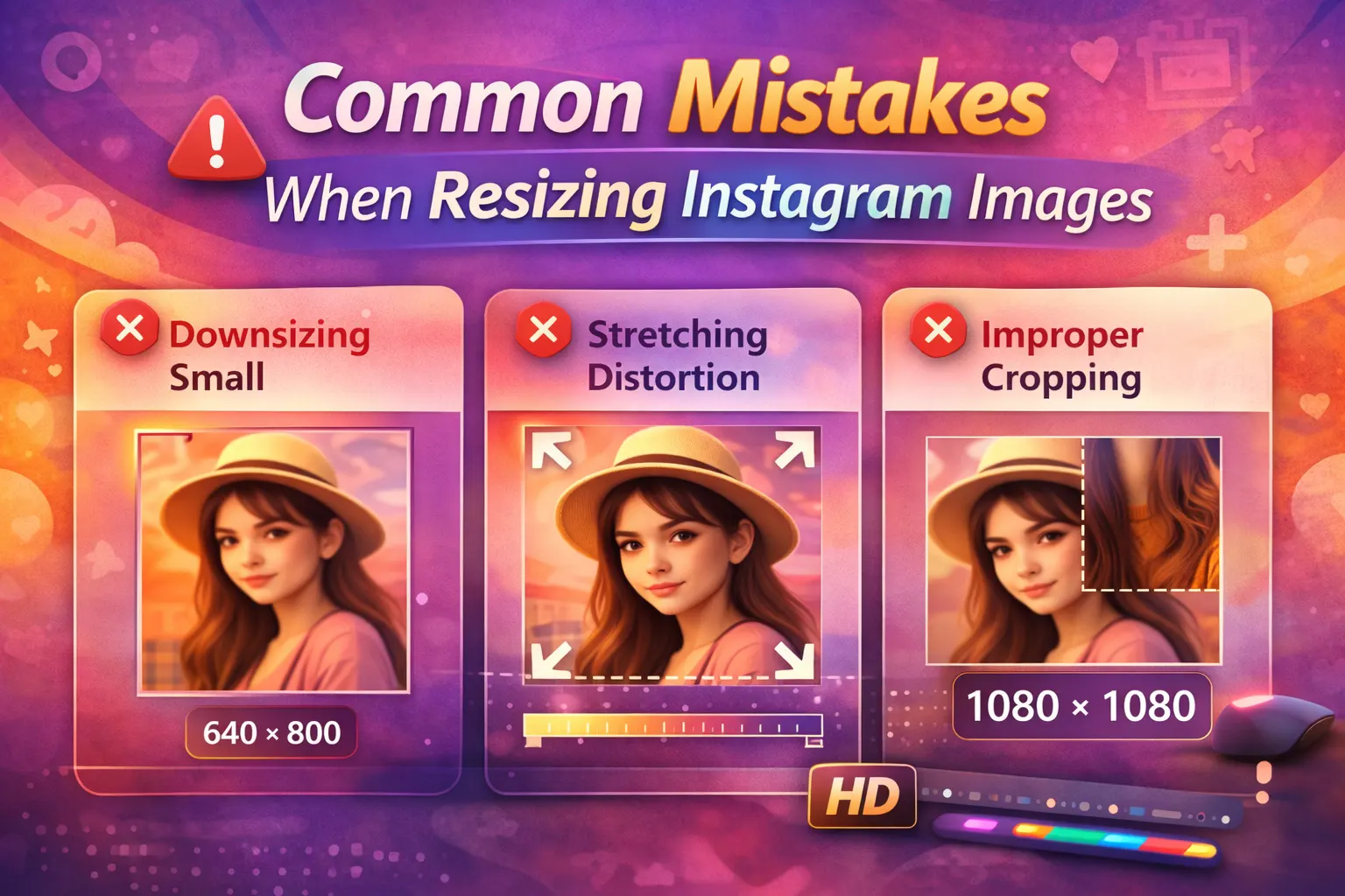 resize pictures for instagram