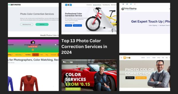 Top 13 Photo Color Correction Services in 2024