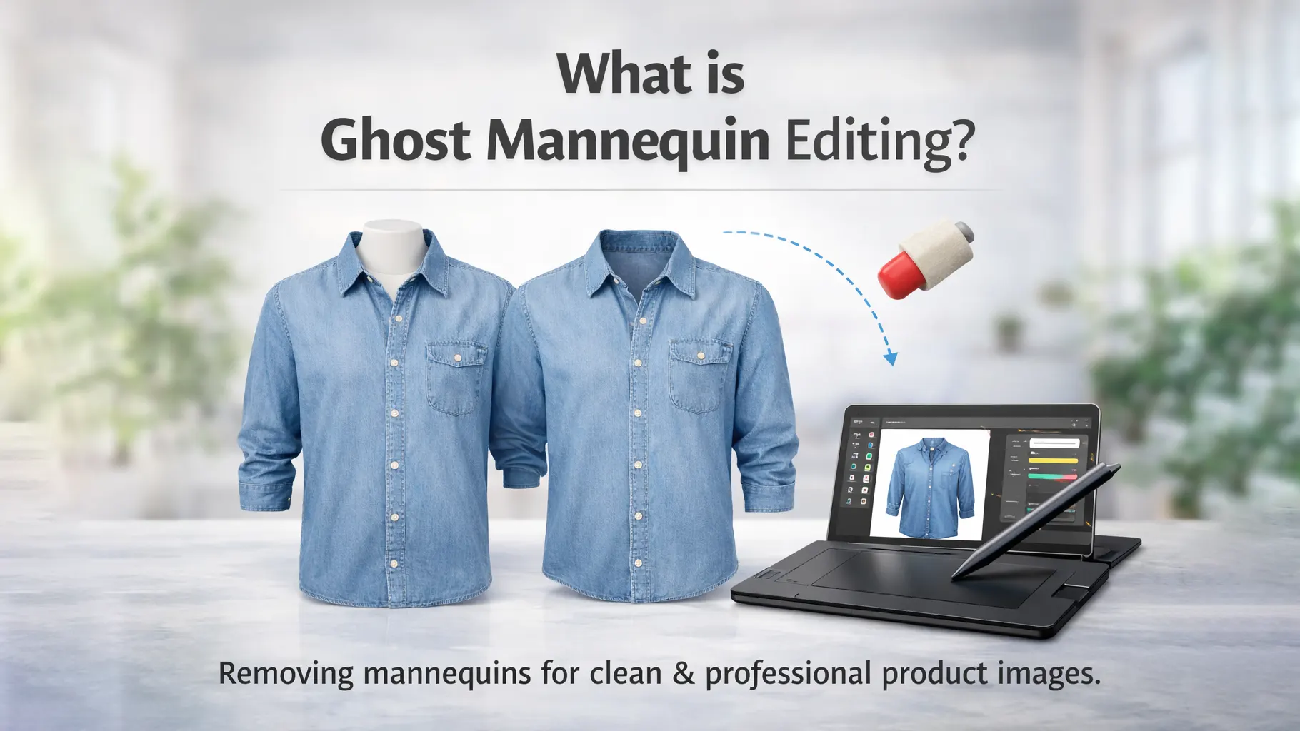 Ghost Mannequin Editing