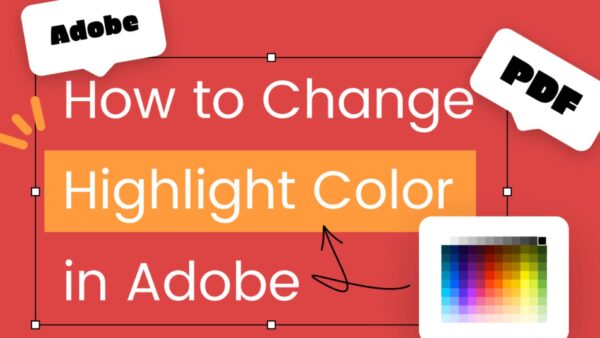 change highlight color in adobe