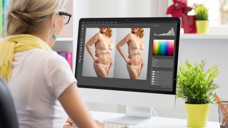 Lingerie Cloth Photo Editing