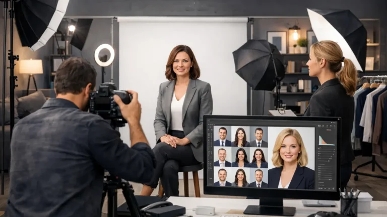 Corporate Photo Studio for Professional Headshots and Corporate Branding