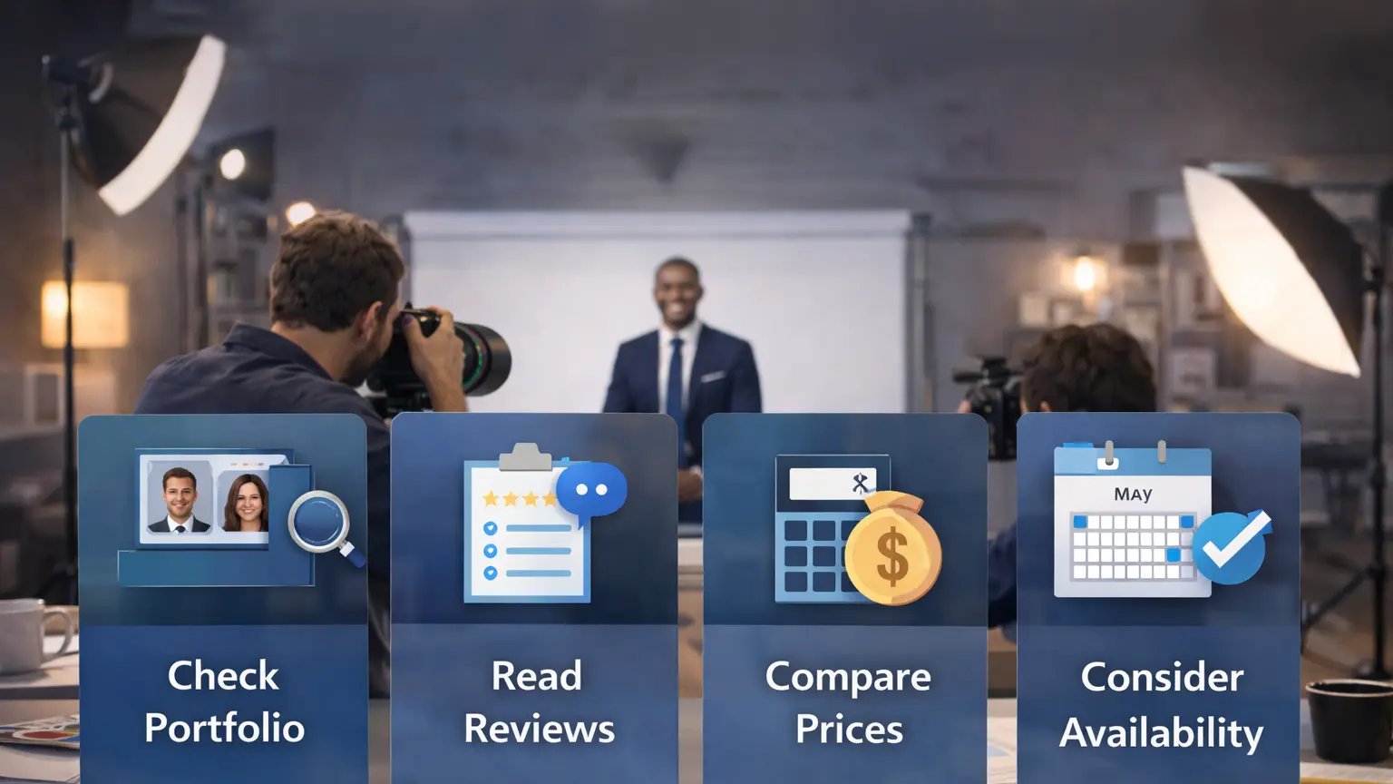 Corporate Photo Studio for Professional Headshots and Corporate Branding