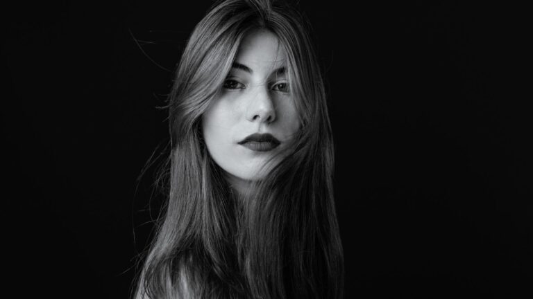 black and white headshots