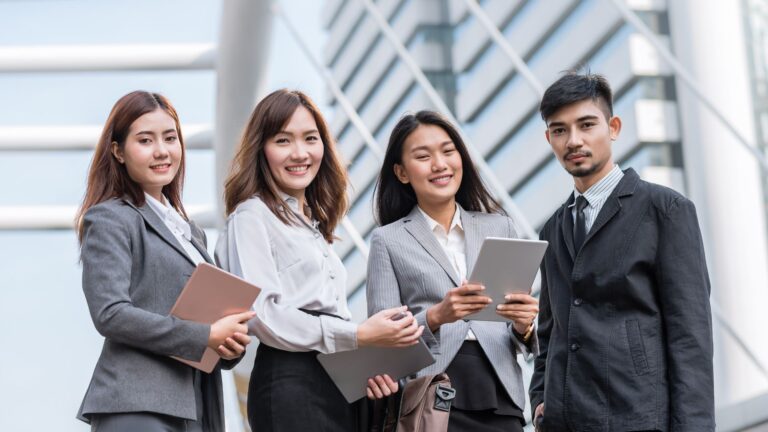 corporate group headshots
