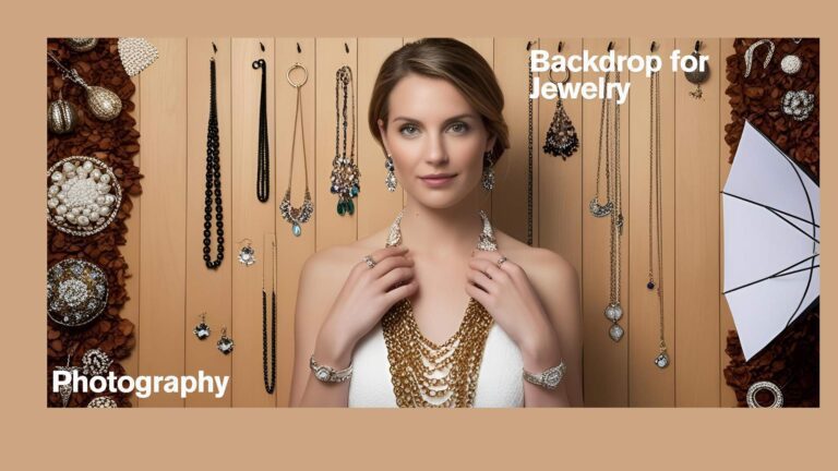 Backdrop for Jewelry Photography