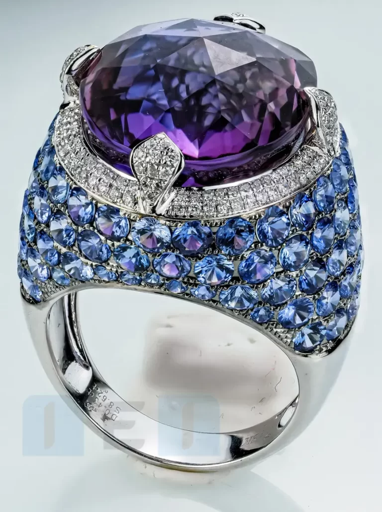 Diamond ring retouching before after | professional diamond photo editing | jewelry sparkle enhancement | diamond ring photography services