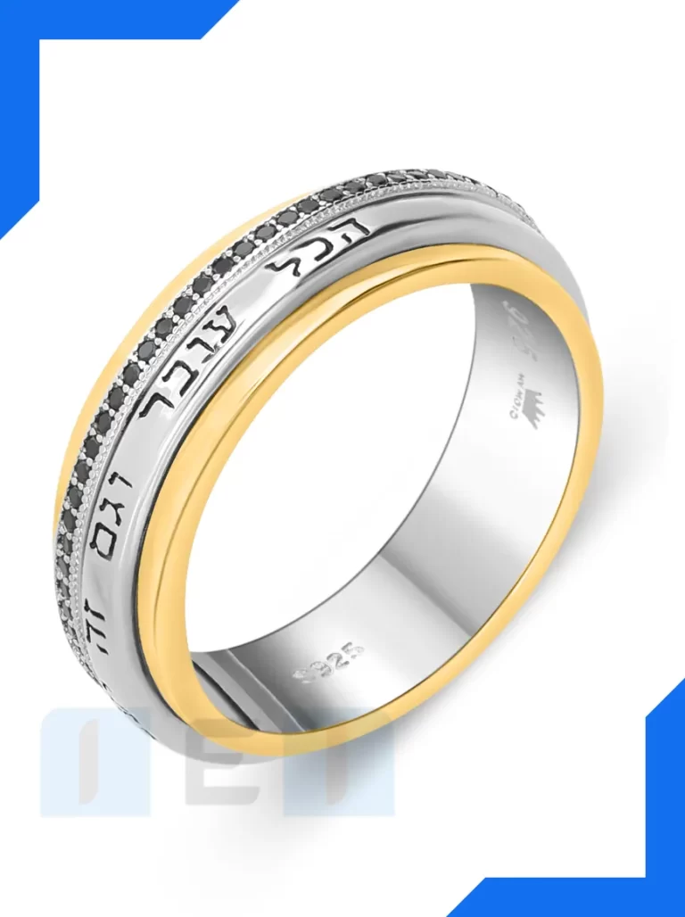 Professionally retouched jewelry ring photo with enhanced clarity, shine, and balanced lighting