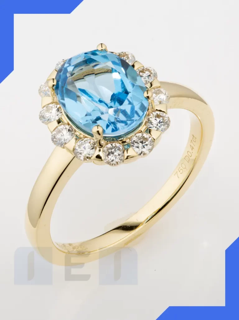 Unedited ring photo before metal polishing, showing dull surface and tarnished finish