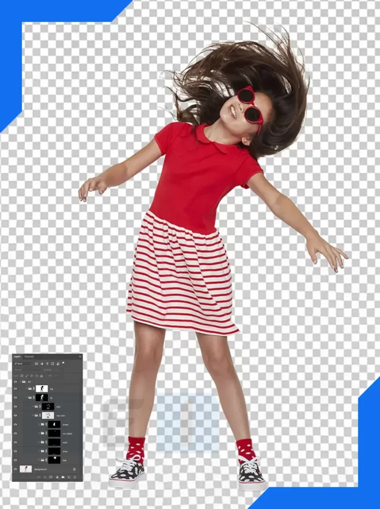 Photo Layer Masking Service After Editing Example