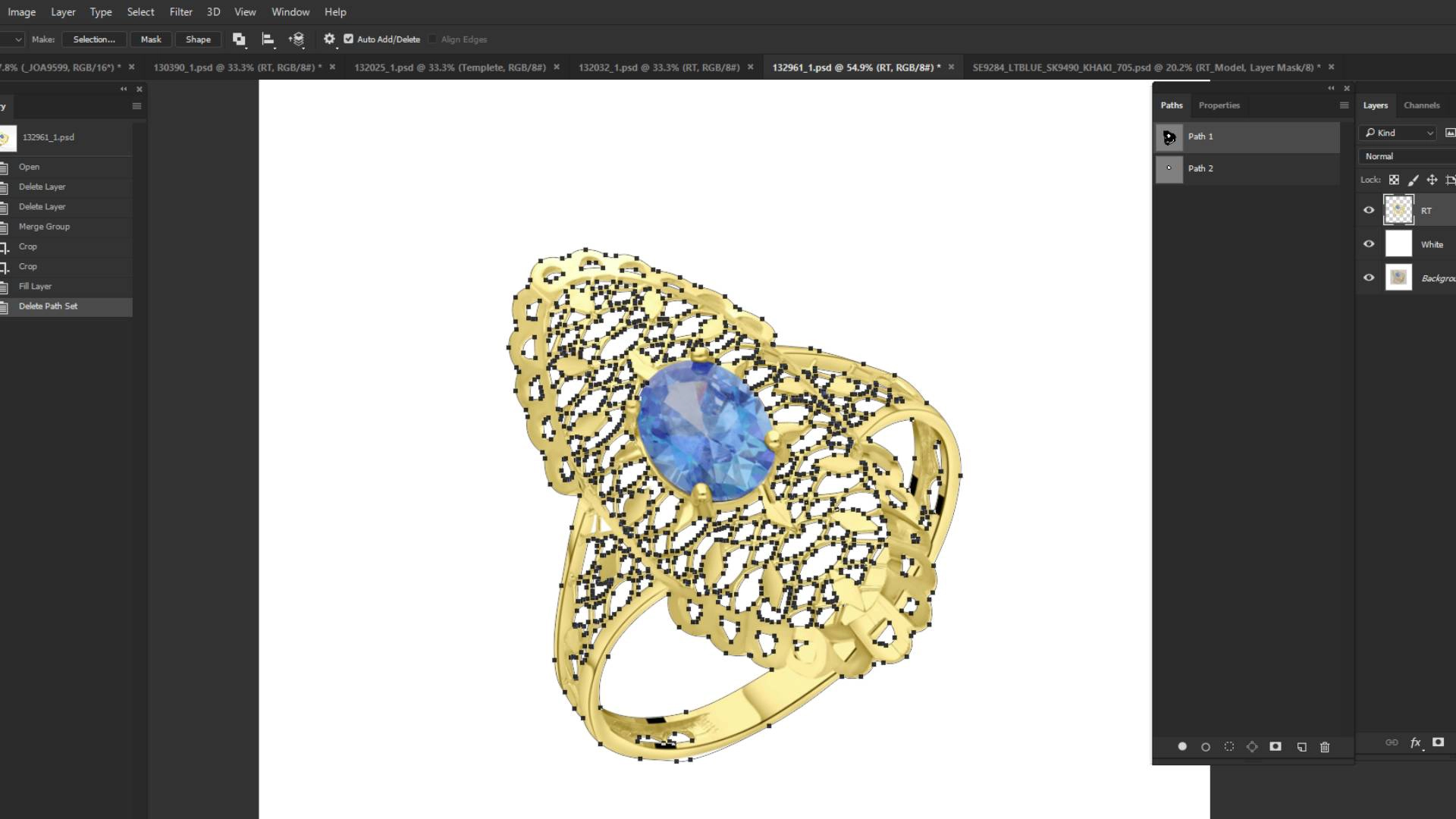 Crop a Layer in Photoshop with Clipping Mask