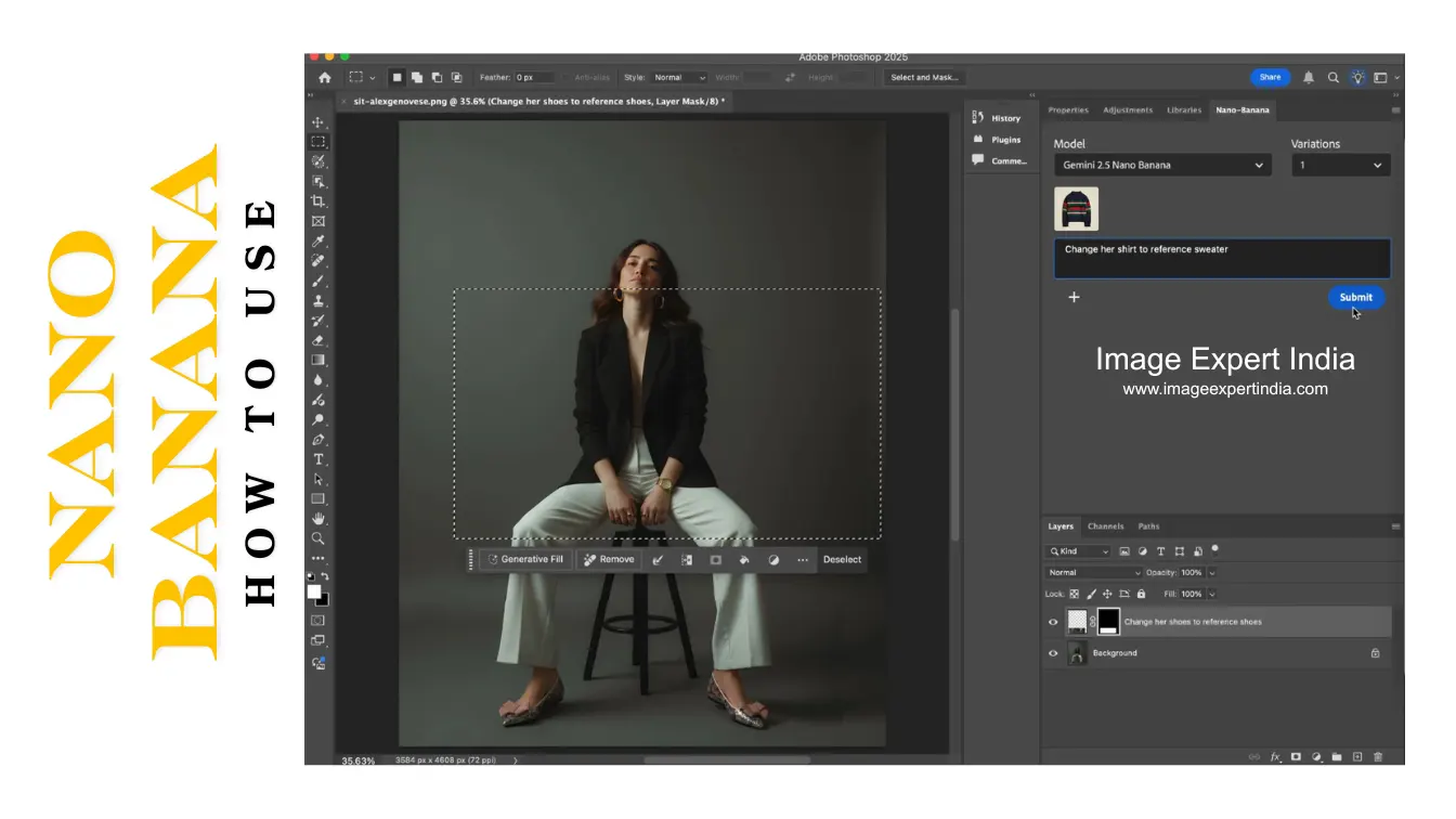 How to Use Nano Banana in Photoshop
