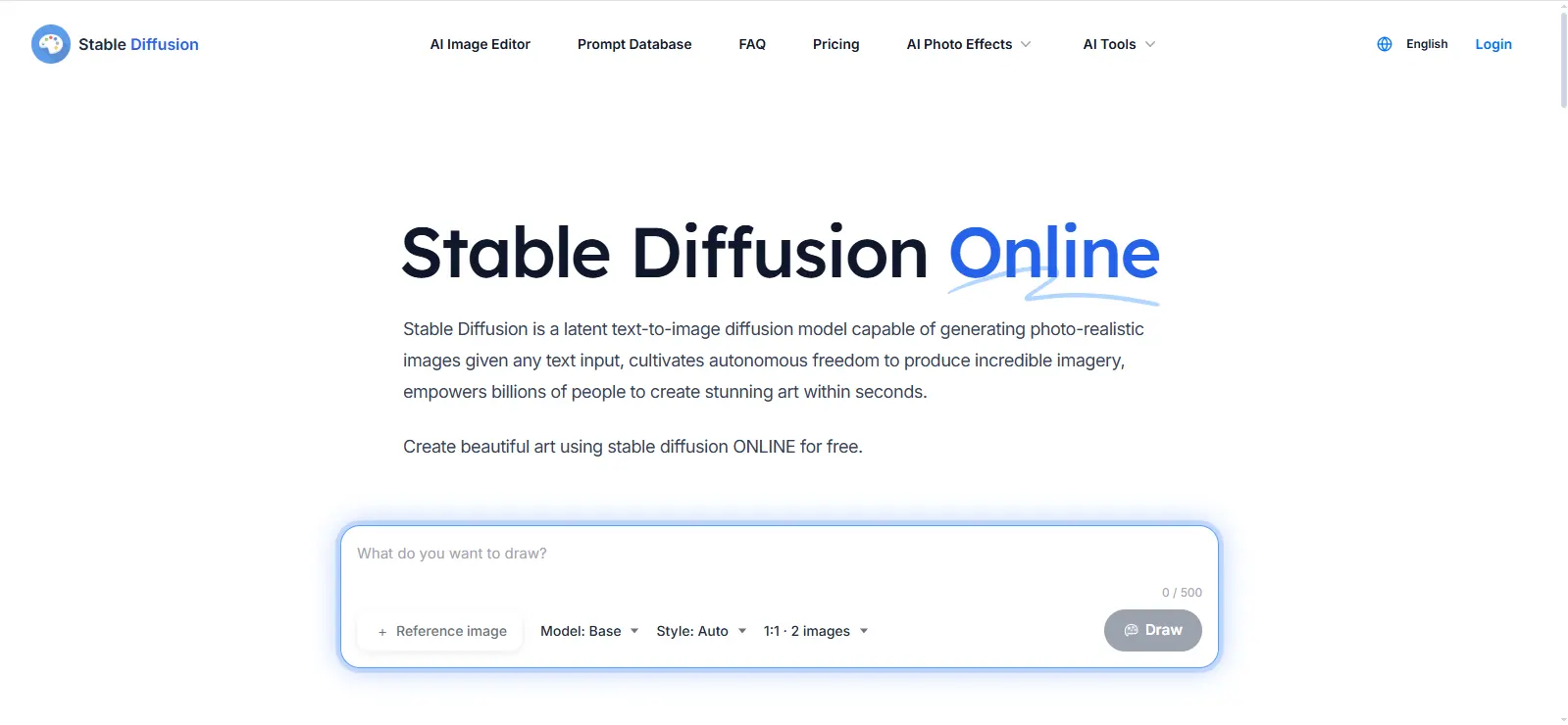 Stable Diffusion AI Image Generate tools