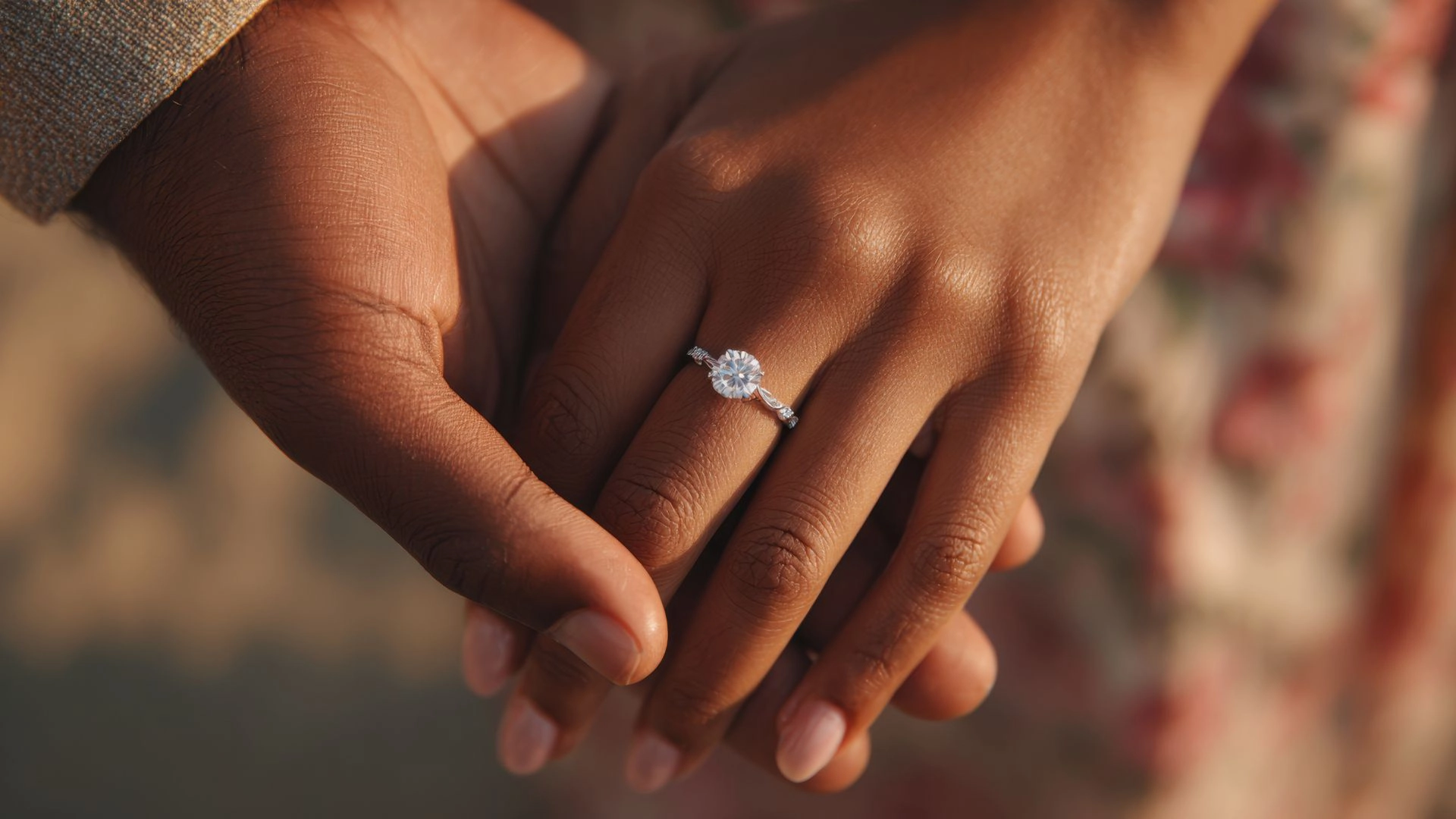 Indoor Engagement Photography Idea