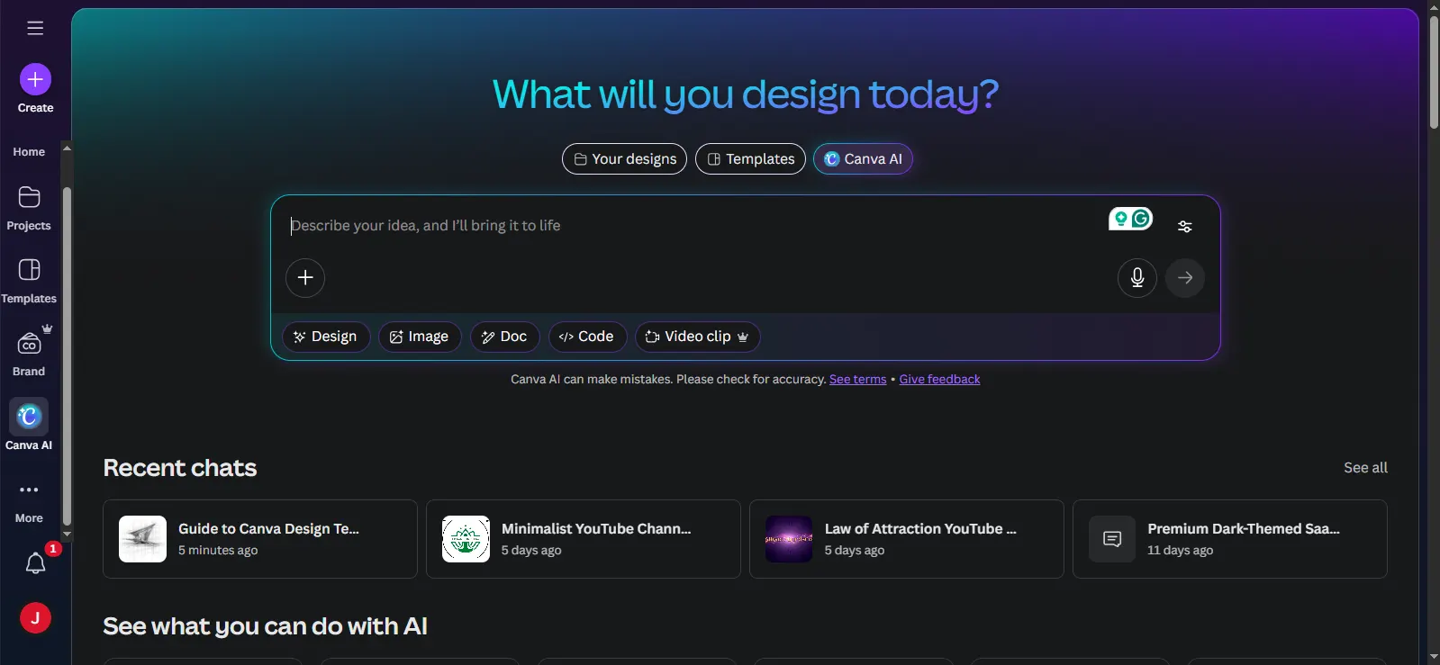 Photo, Video, and AI Tools in Canva