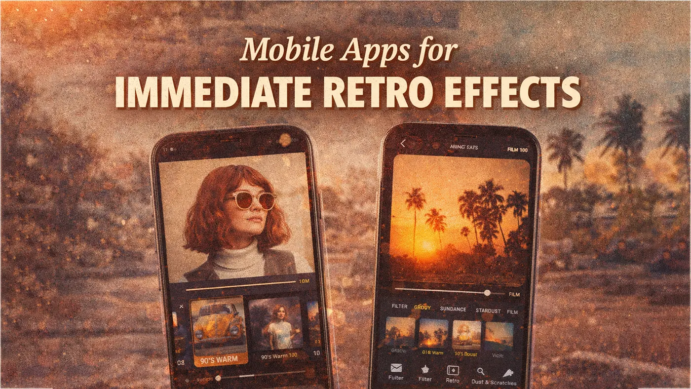 Best Vintage Photo Editing Mobile Apps