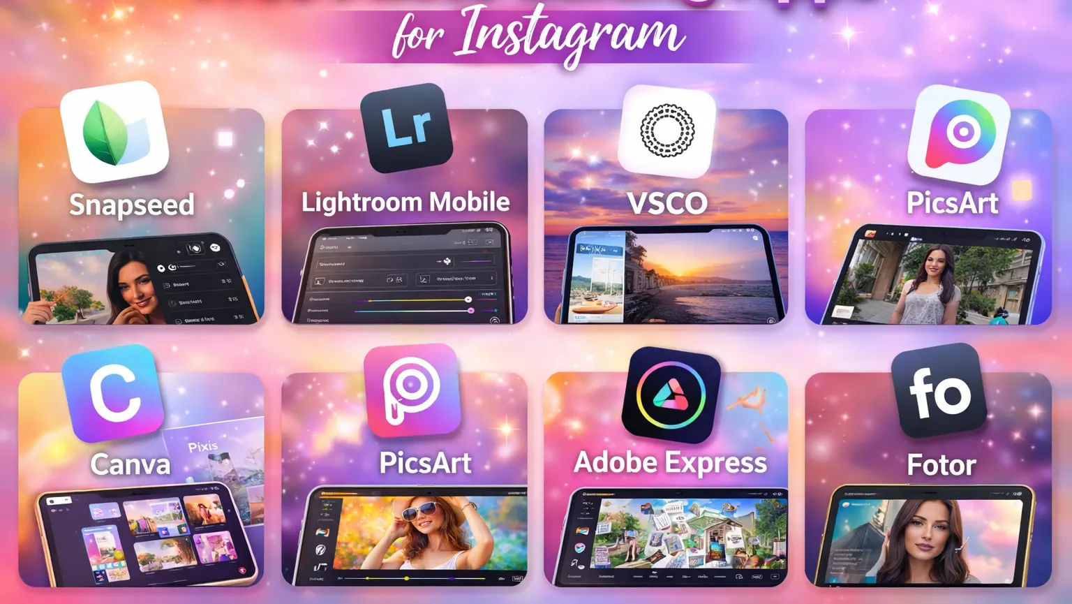 Free Photo Editing Apps for Instagram