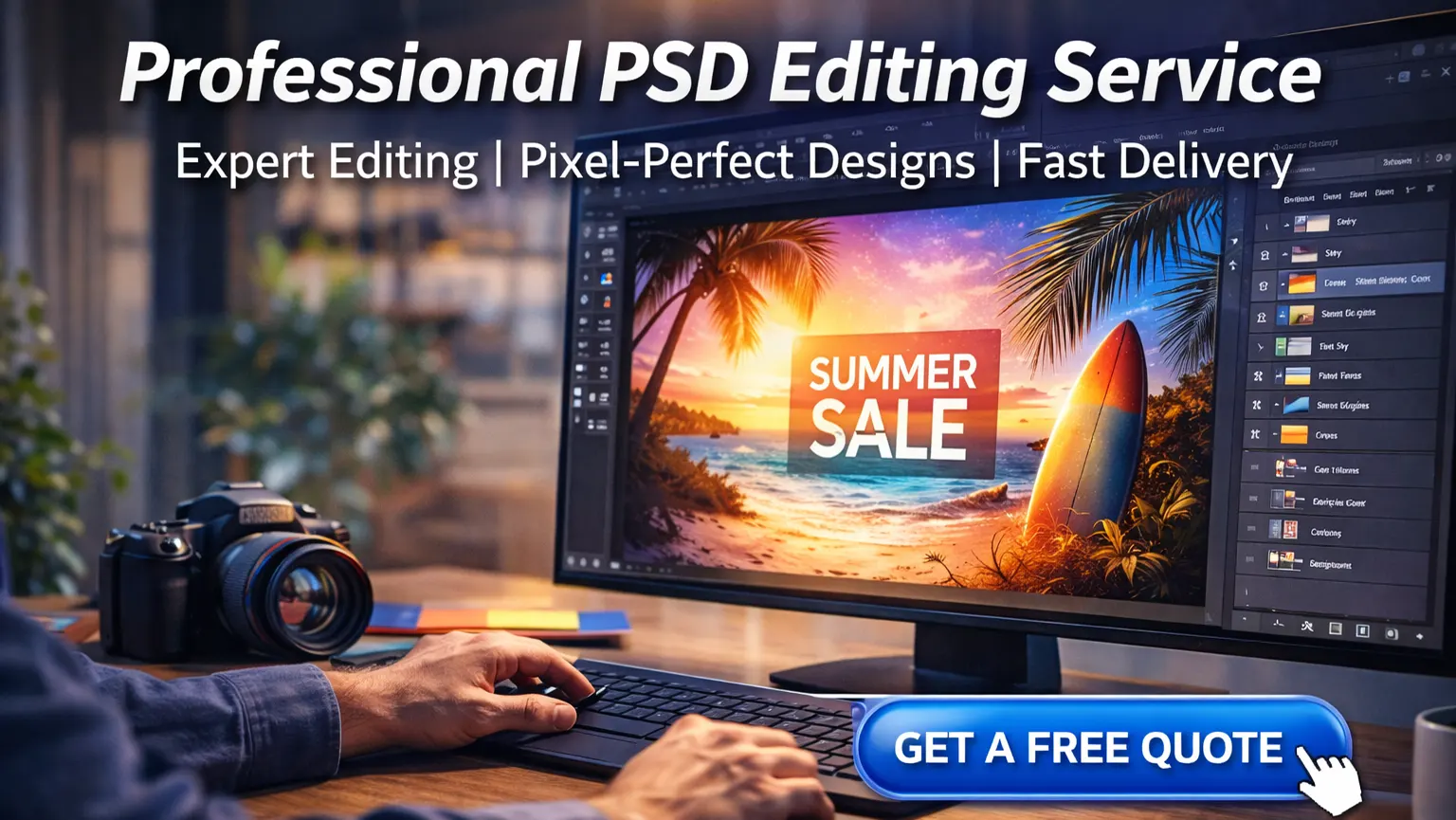 Professional Edit PSD File Online