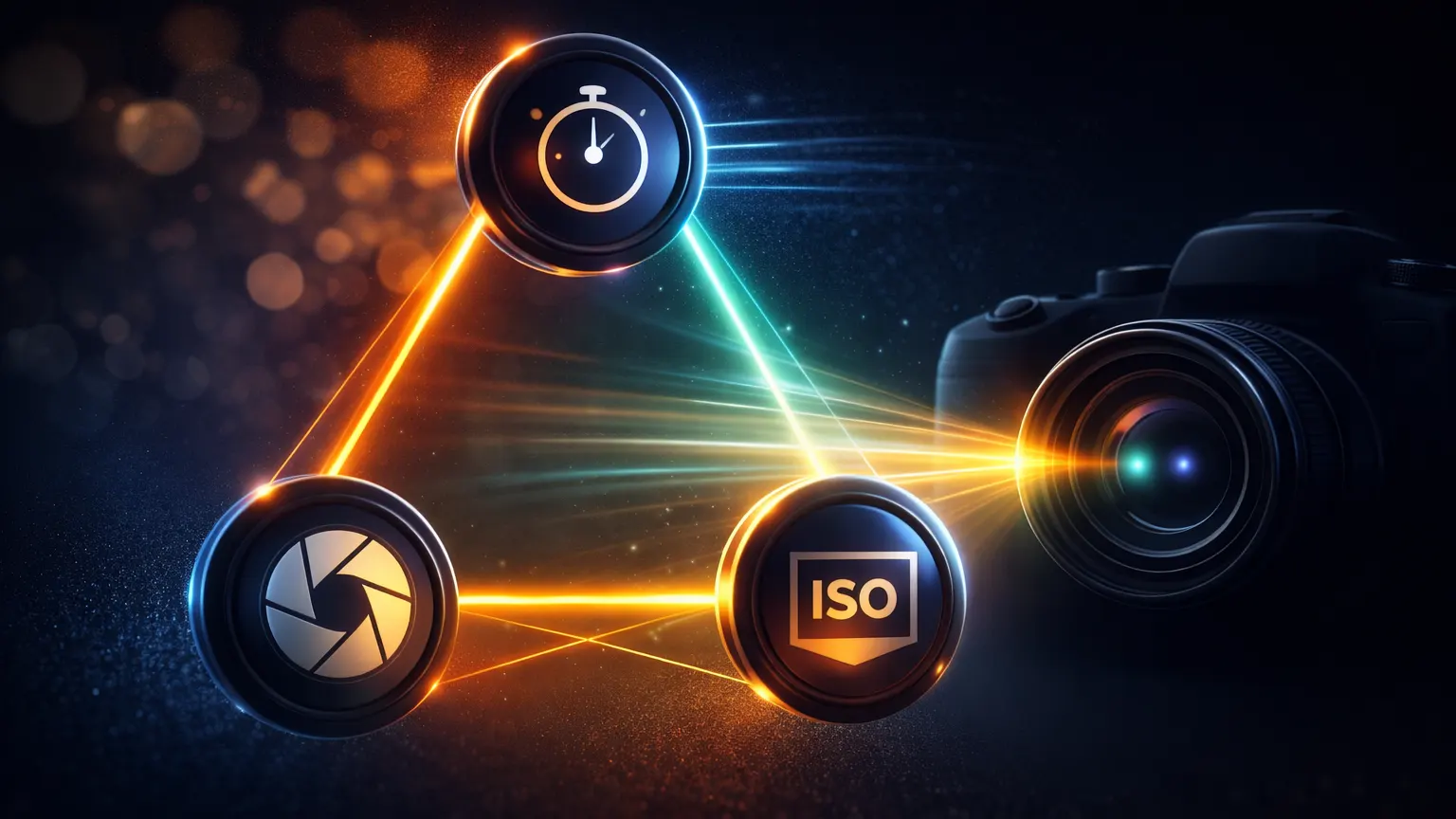 The 3 Main Camera Settings (Aperture, Shutter, ISO)
