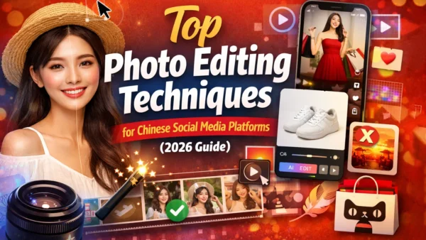 photo editing techniques for Chinese social media