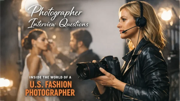 USA Fashion Photographer Interview Questions