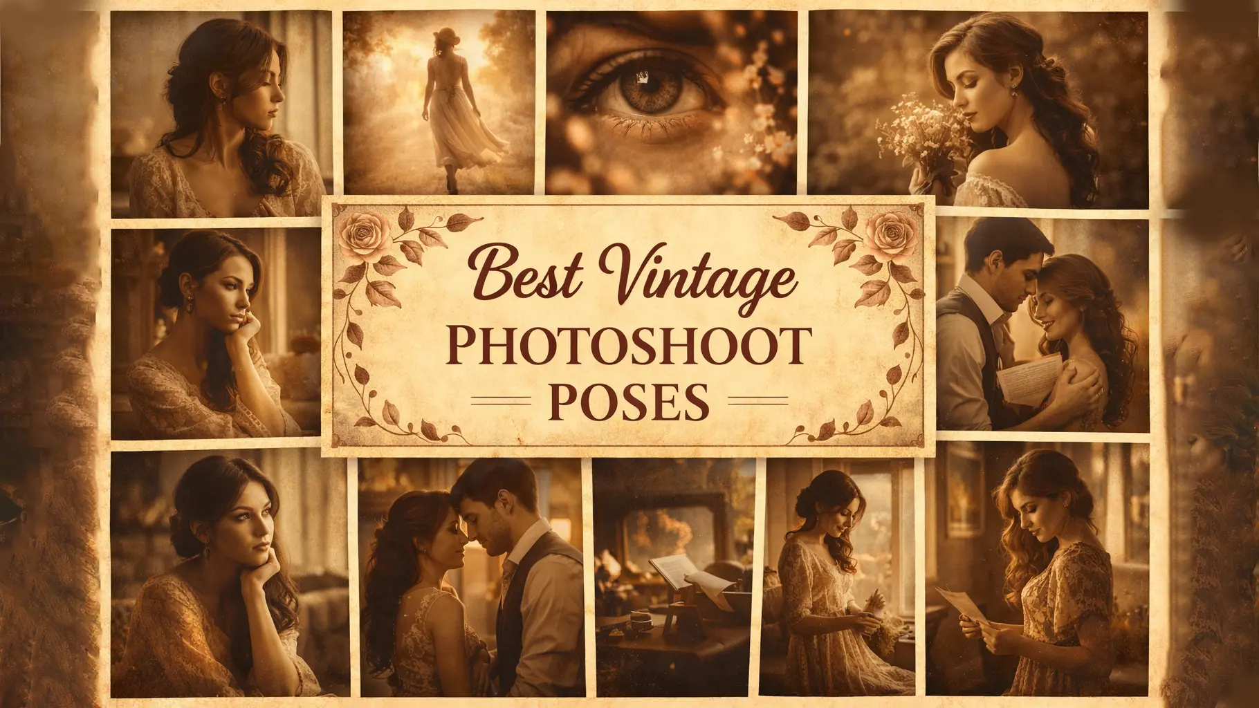 Best Vintage Photoshoot Poses