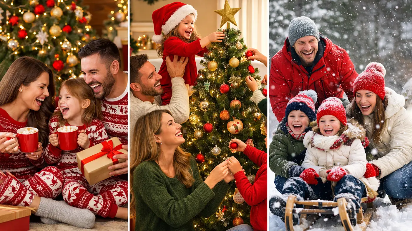 Christmas family Photo Ideas