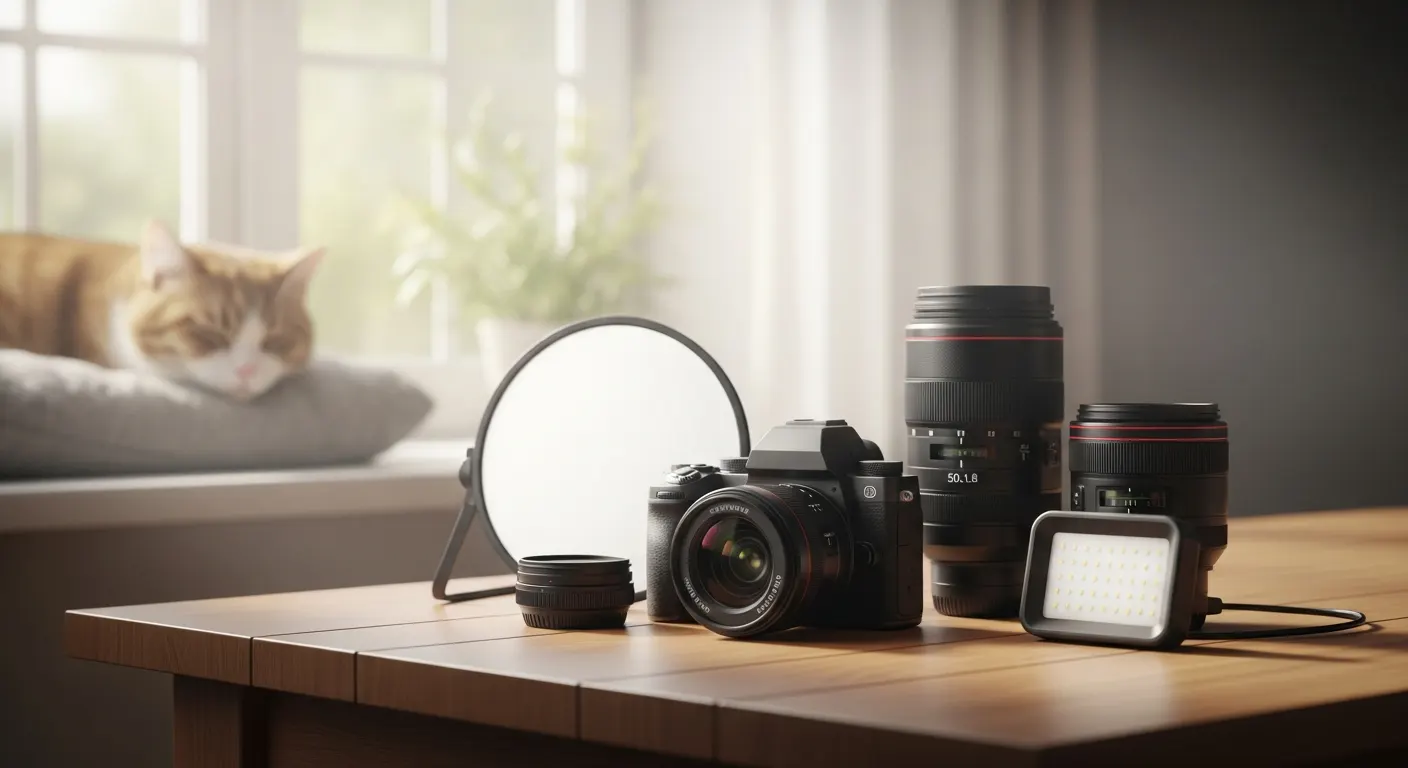 Essential Gear for Cat Photography