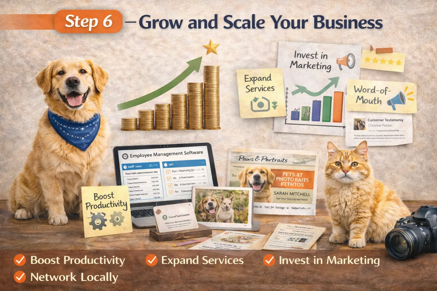 pet photography business