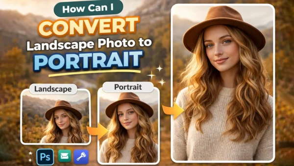 How Can I Convert Landscape Photo to Portrait