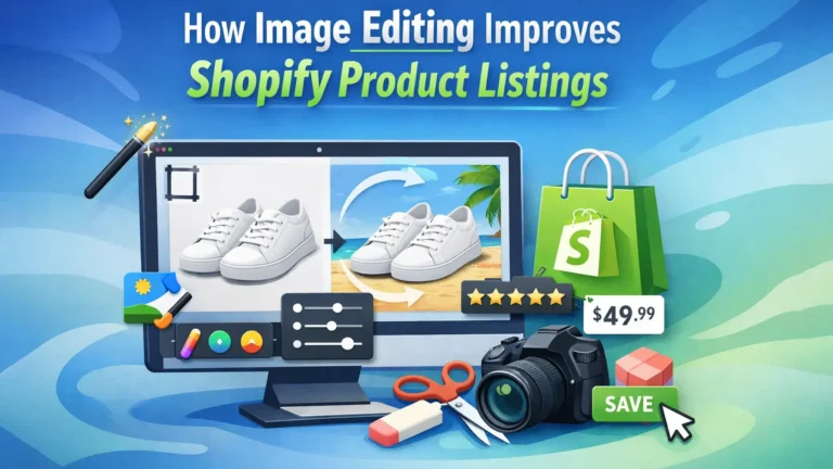 How Image Editing Improves Shopify Product Listings