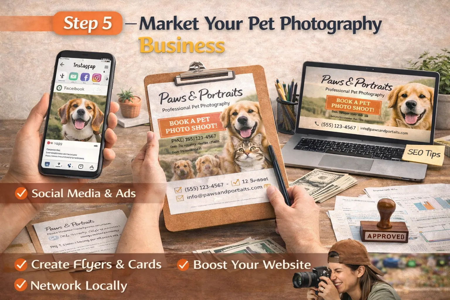 pet photography business