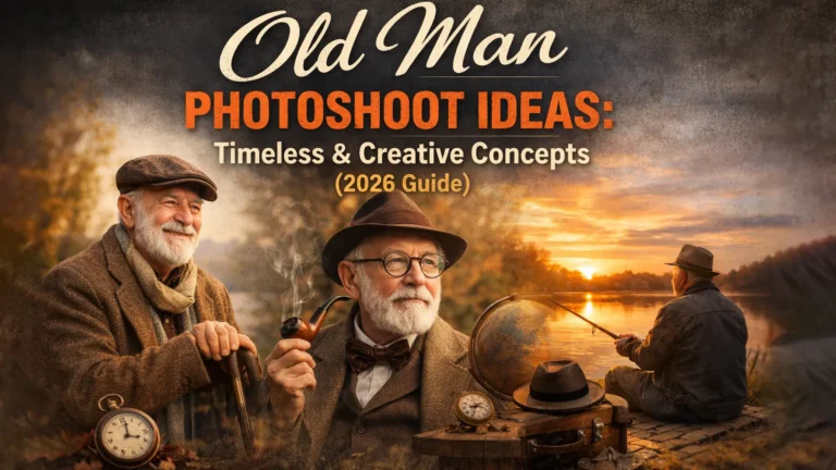 Old Man Photoshoot Ideas Timeless & Creative Concepts (2026 Guide)