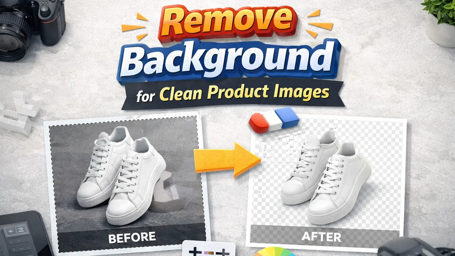 Remove Background for Clean Product Images