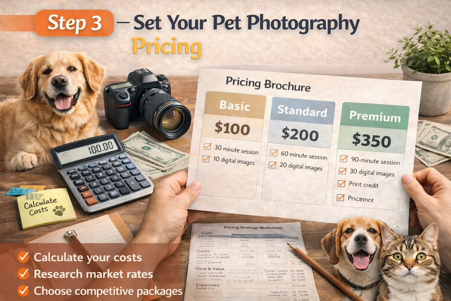 pet photography business