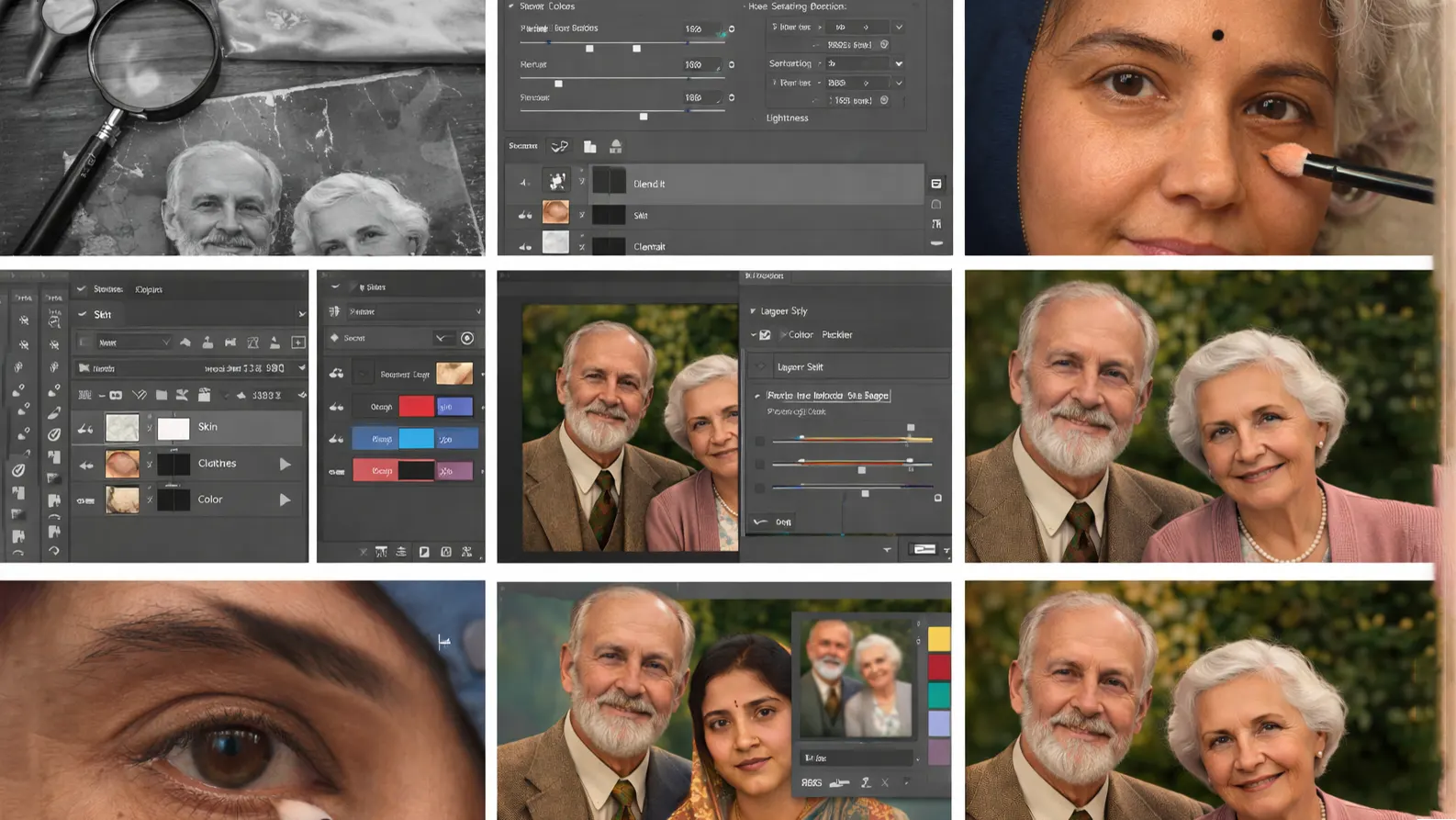 Tips for How to Colourise a Black and White Photo in Photoshop