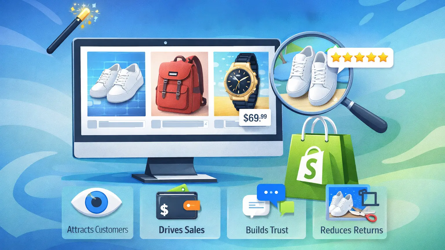 Why Product Images Matter for Shopify Stores
