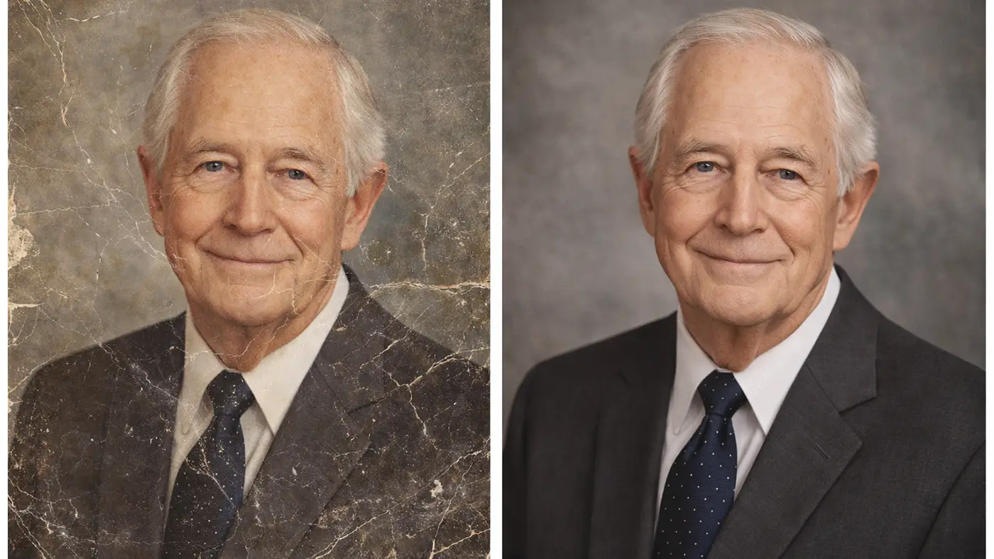 image expert provide Photo Restoration Services