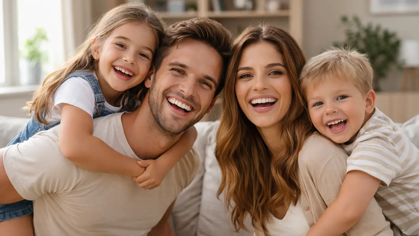 indoor Family Photo Ideas